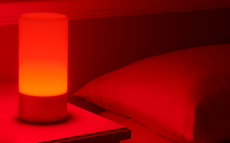 La luce rossa può migliorare il sonno